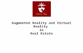 Augmented reality and Virtual Reality in Real Estate