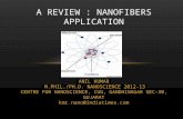 'Anil, A REVIEW : NANOFIBERS APPLICATION