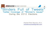 "Binders full of Tweets:" Twitter, gender and the 2012 elections