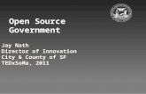 Open Source  Government - TEDxSoMa