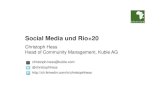 Christoph Hess - Social Media und Rio+20