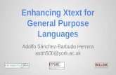 Enhancing Xtext for General Purpose Languages