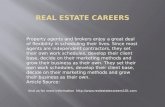 Real estate careers 101