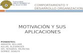 La motivacion y sus aplicaciones-UGMA- comportamiento Organizacional