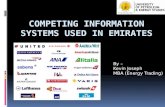 Competing information systems used in emirates