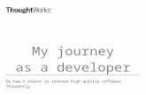 My journey as a developer