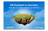 GIS Doordacht en duurzaam, Esri Nederland
