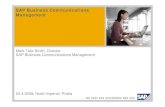 SAP Business Communications Management