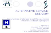 Alternative Service  Delivery