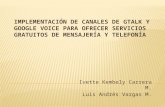 Ivette Kembely Carrera M. Luis Andrés Vargas M.. La transmisión de voz a través de la red de datos aun está ciertamente monopolizada. Las comunicaciones.