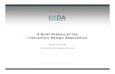 Brief History of IxDA