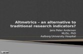 Altmetrics – an alternative to traditional research indicators