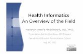 Introduction to Health Informatics and Health IT - Part 1