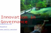 Open innovation in governance
