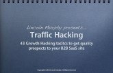 Growth Hacking: 43 Ways to Get Quality Traffic to your B2B SaaS Site
