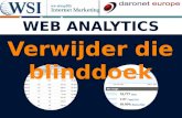 Web Analytics Workshop - Verwijder die blinddoek