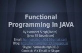 Functional programming in java 8 by harmeet singh