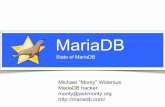 State of MariaDB