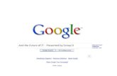 Google And Future Of It