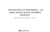 Introduction to Snowplow - Big Data & Data Science Israel