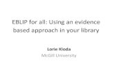 Evidence-based Librarianship for All