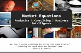 Outsourced Data Analytics Services - Market Equations India