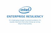 How Intel Security Gives the Enterprise Resiliency