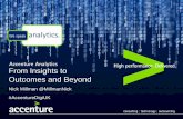From insights to outcomes, and beyond - Nick Millman, Accenture