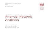 Financial Network Analytics @ ECB