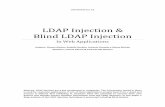 LDAP Injections & Blind LDAP Injections Paper