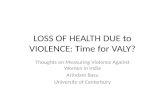 Presentation on VALY at the NZIRI Conference in Wellngton (Draft)