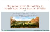 Mapping Grape Suitability in South West Nova Scotia (SWNS)