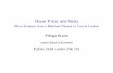 House Prices and Rents: Micro Evidence from a Matched Dataset in Central London by Philippe Bracke