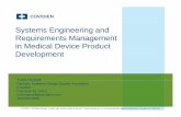 Systems Engineering and Requirements Management in Medical Device Product Development