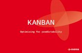Kanban : optimising for predictability
