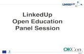 LinkedUp Open Education Panel session
