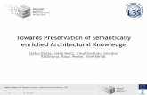 Towards preservation of semantically enriched architectural knowledge