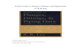 pocket guide to flanges, fittings, and piping data