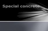 special types of concrete
