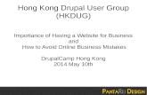 Hong Kong Drupal User Group - 2014 May 10th