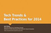 Tech Trends and Best Practices for 2014