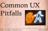 Common UX Pitfalls