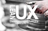 Designing Culture at #LeanUXja