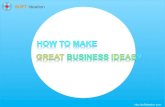 SOFT Ideation - To make great business ideas, then make it SOFT