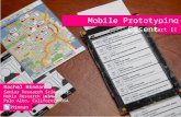 Mobile Prototyping Essentials - Part II