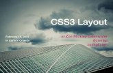 CSS3 Layout