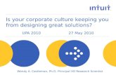 Is your corporate culture keeping you from designing