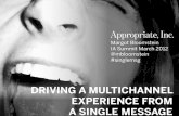 Driving a Multichannel Experience From a Single Message