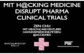 HackingMedicine Disrupt Pharma Clinical Trials 092013 Zen Chu