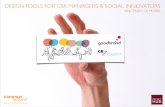 Design Tools for CSR managers and Social innovators